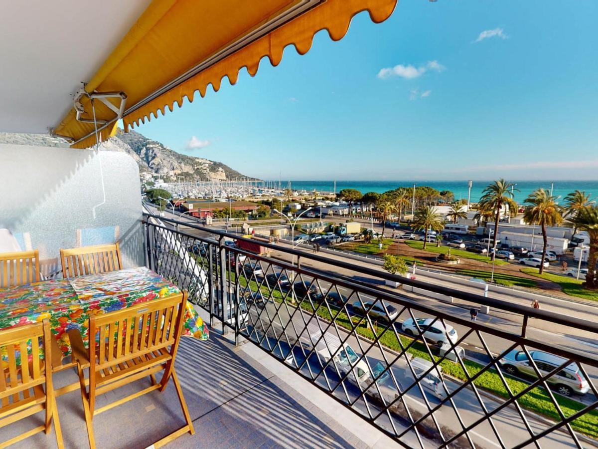 Studio Climatise Avec Terrasse Face Mer A Menton - Fr-1-196-208 エクステリア 写真